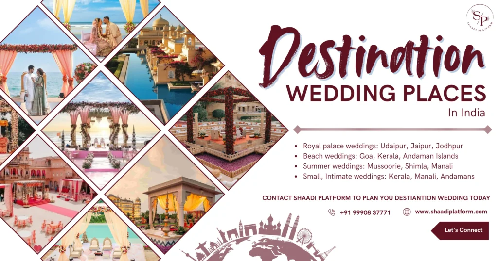 Destination Wedding Locations in India