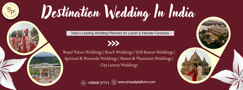 Destination wedding in India