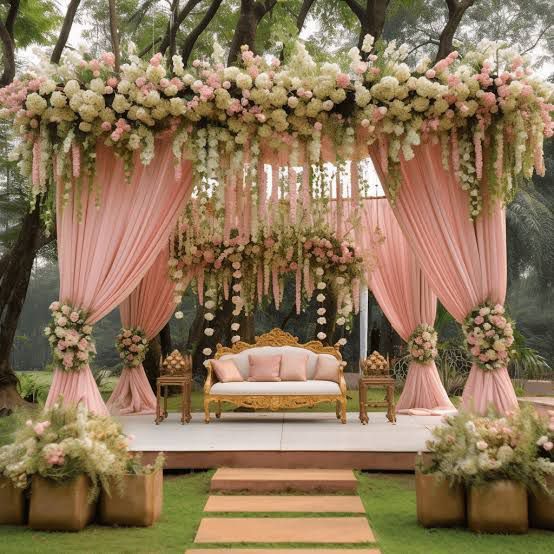 Wedding floral decoration in Gujarat