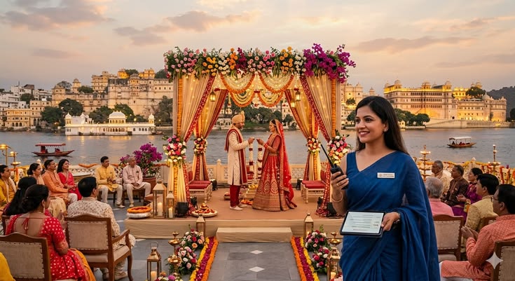 Top 5 wedding planners in Udaipur